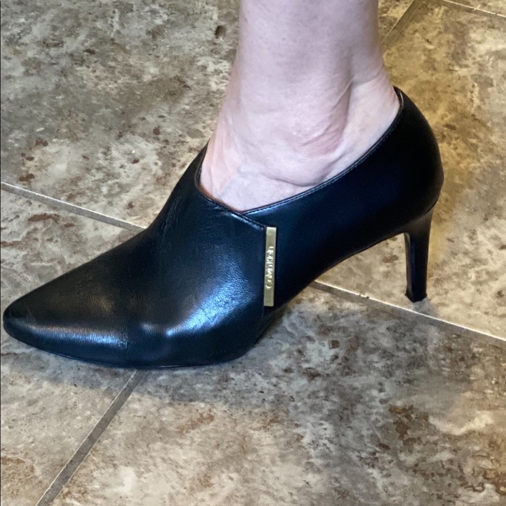 Calvin Klein Leather Booties